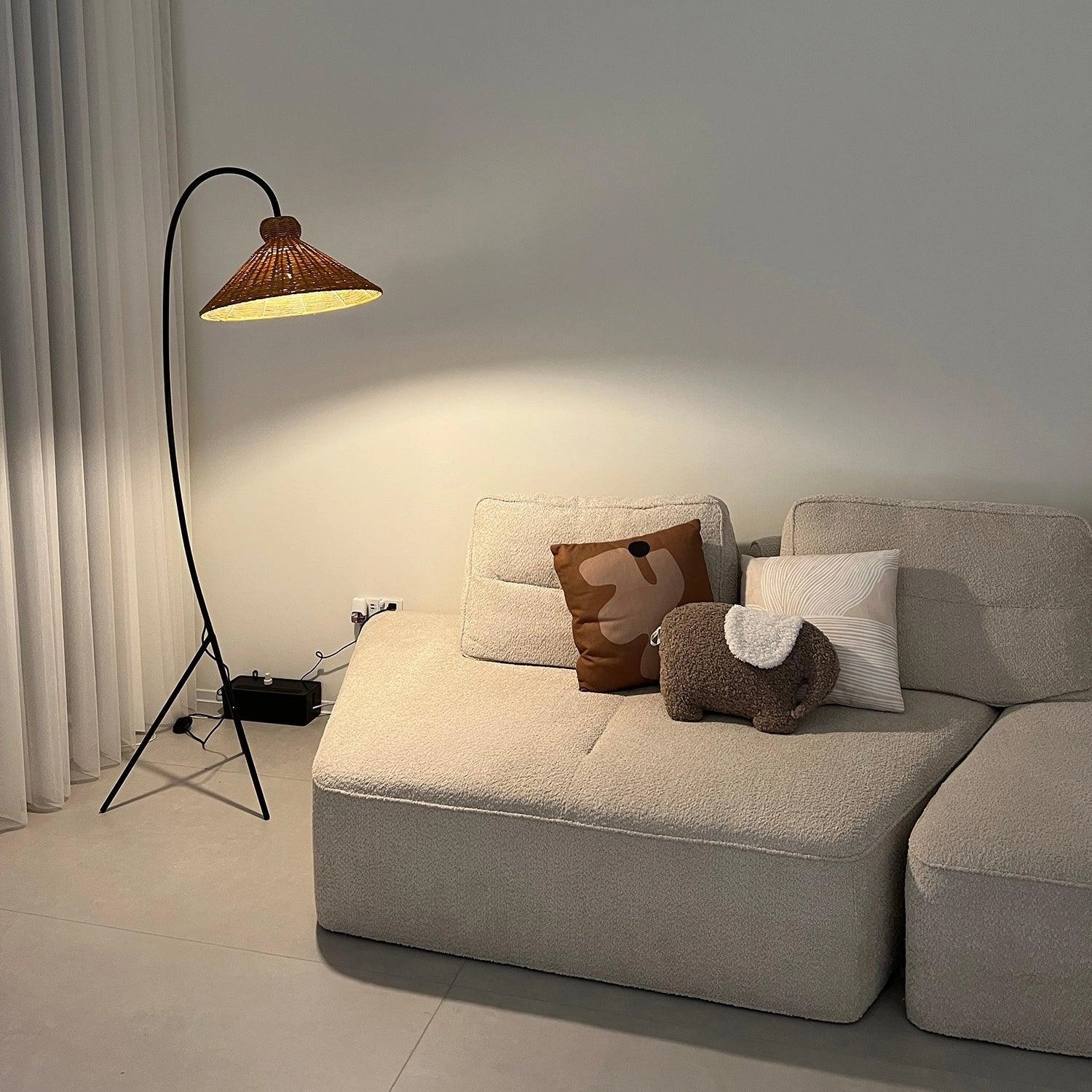 Tana Woven Floor Lamp