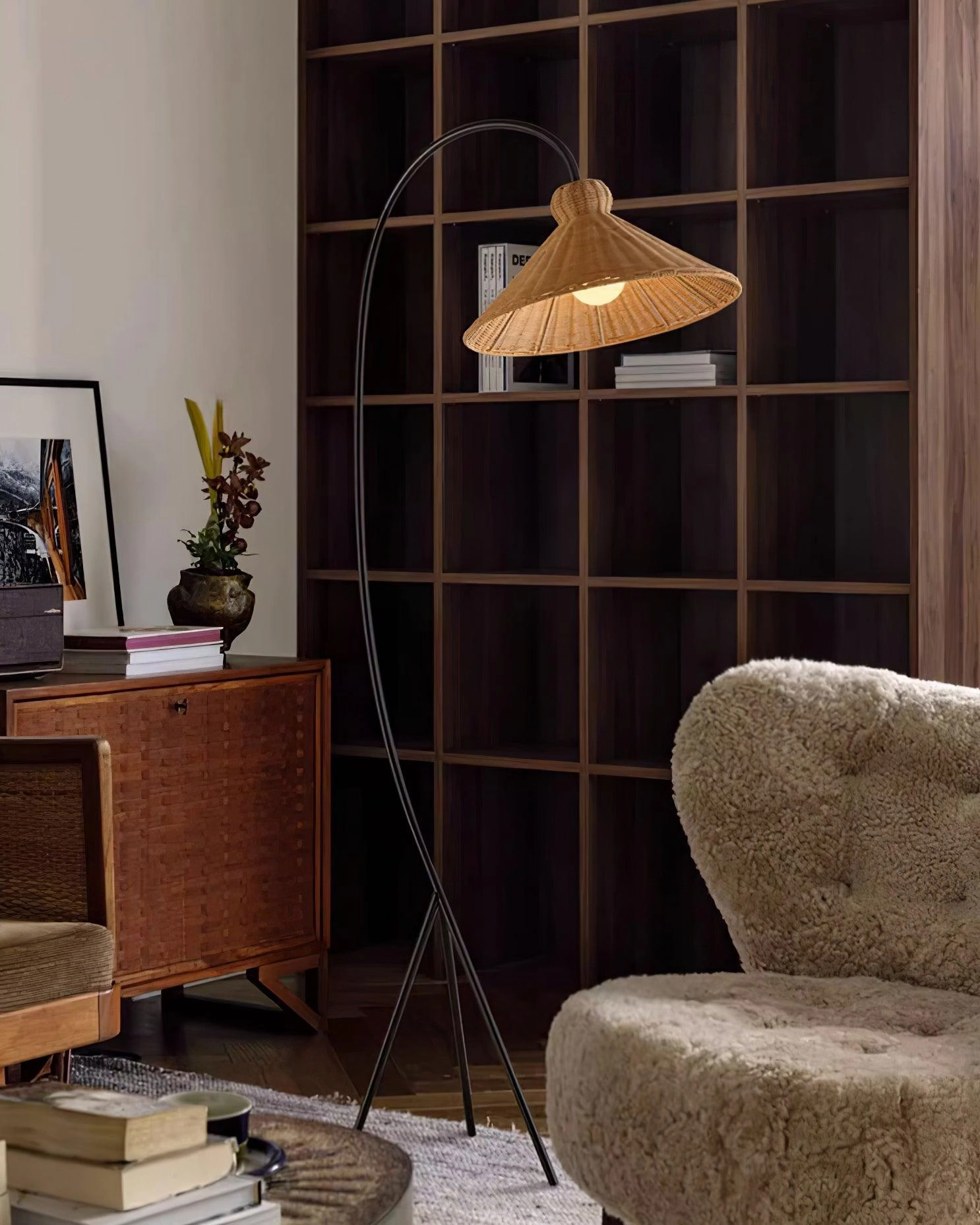 Tana Woven Floor Lamp