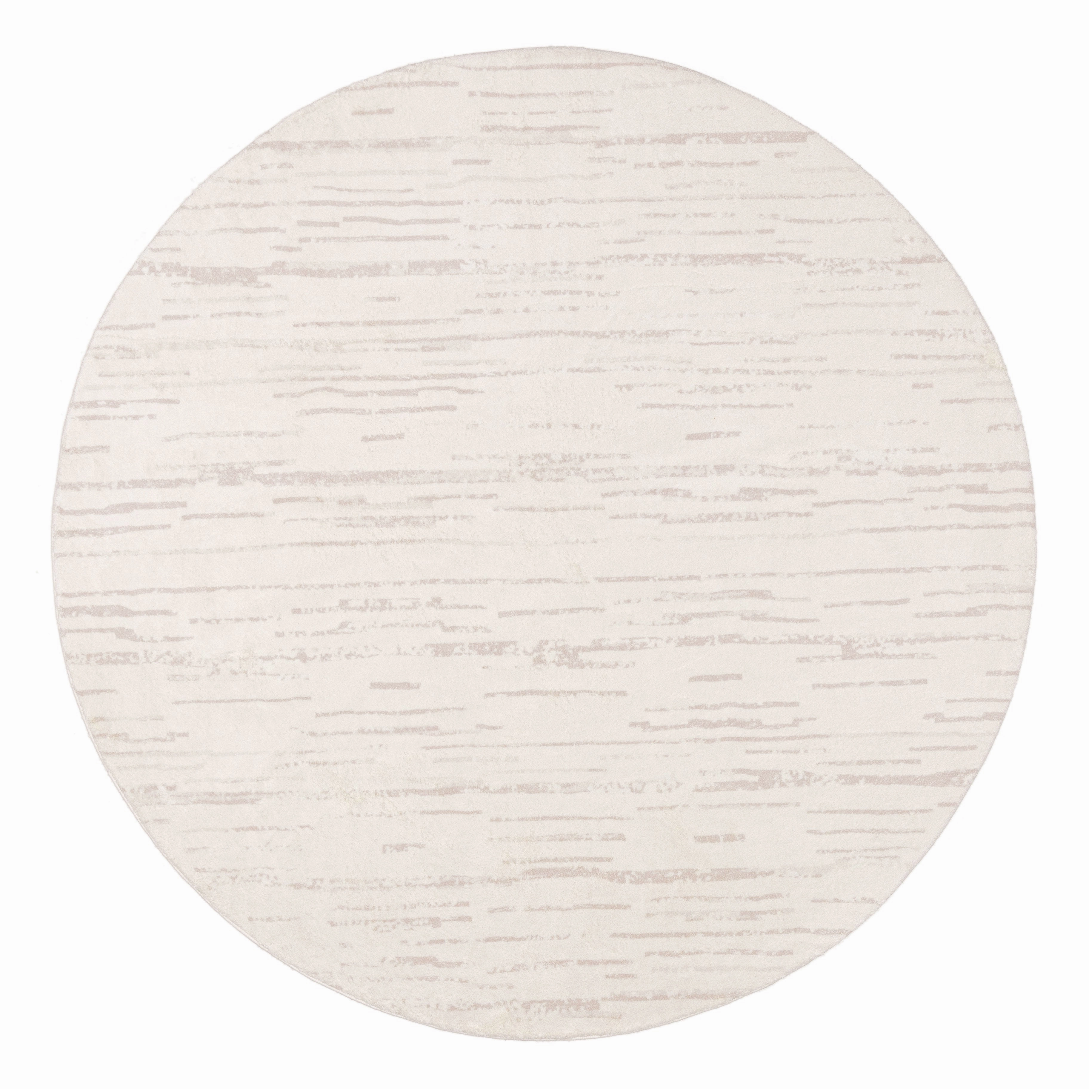 Tandara Grey and Cream Abstract Pattern Washable Round Rugmodern color block patchwork rug