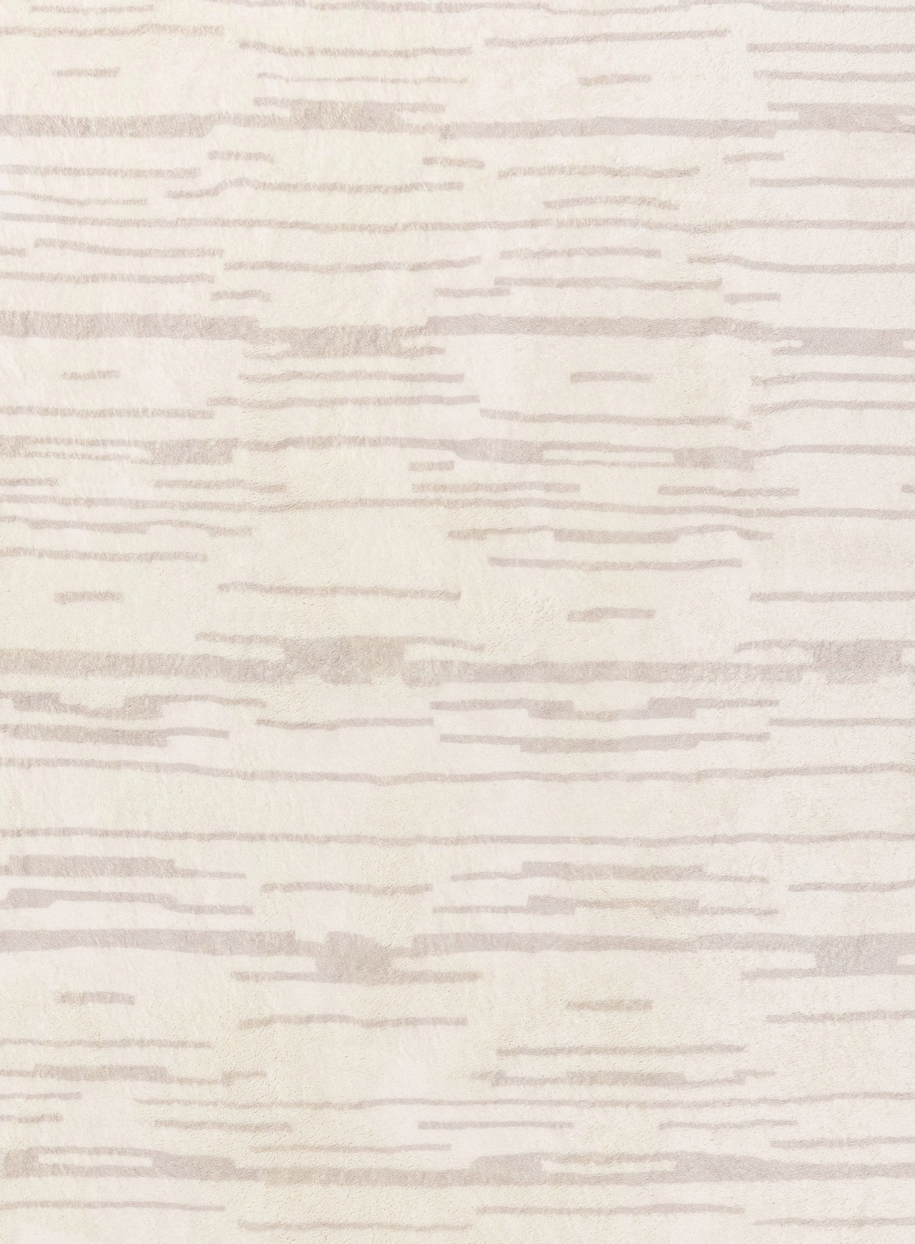 Tandara Grey and Cream Abstract Pattern Washable Round Rug