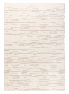 Tandara Grey and Cream Abstract Pattern Washable Rugmodern color block patchwork rug