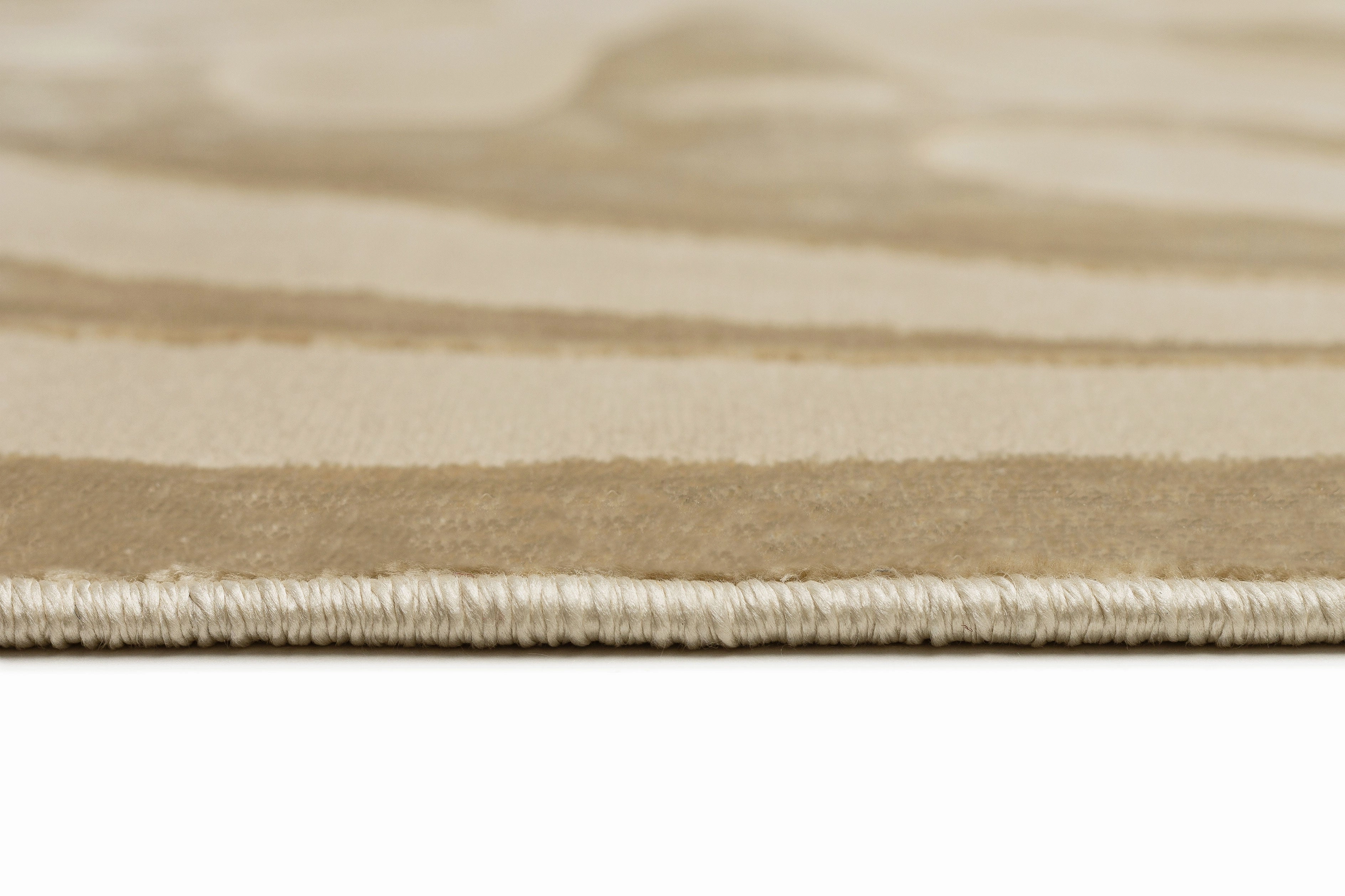 Tann Textured Abstract Neutral Washable Rug