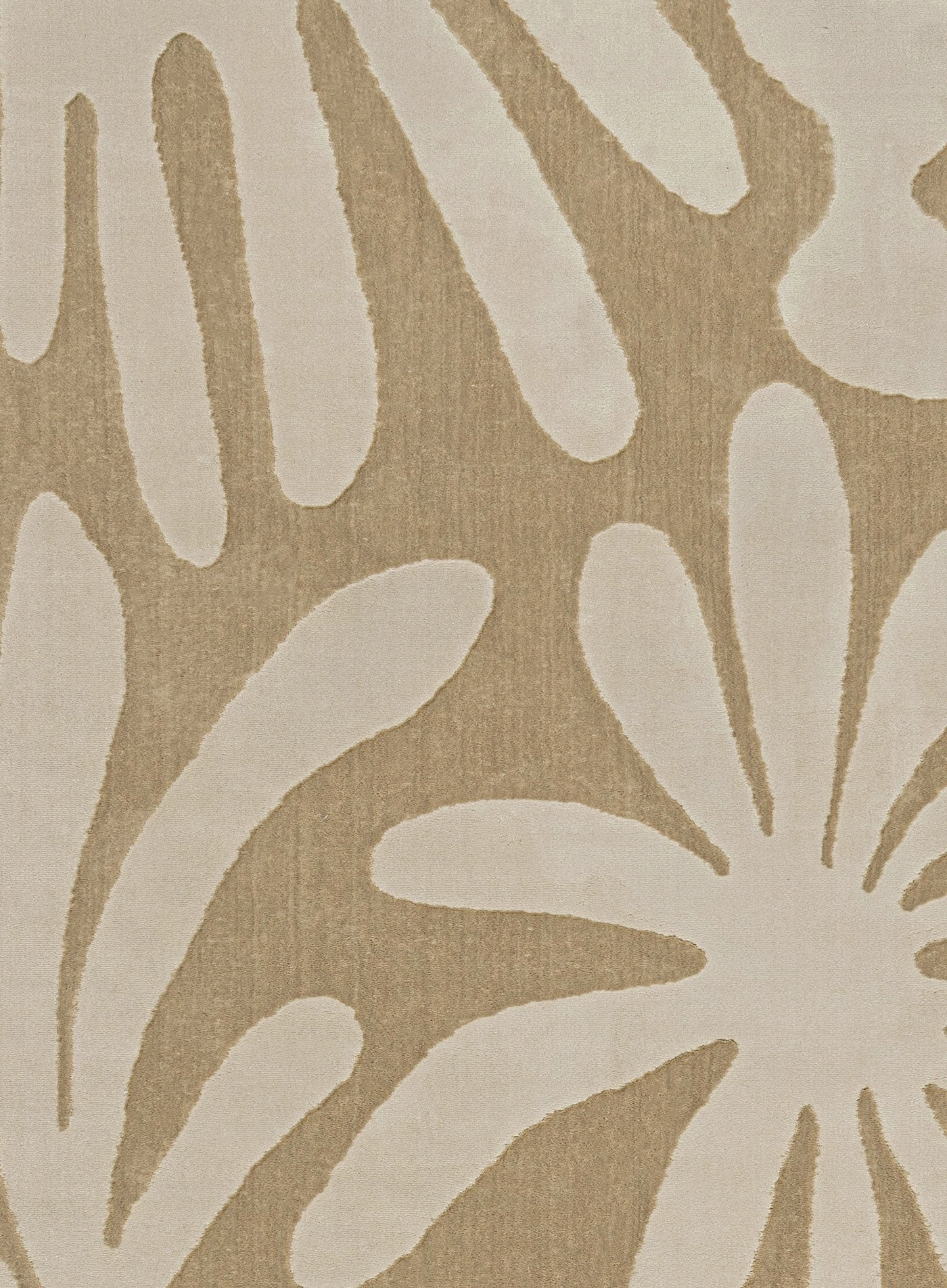 Tann Textured Abstract Neutral Washable Rug