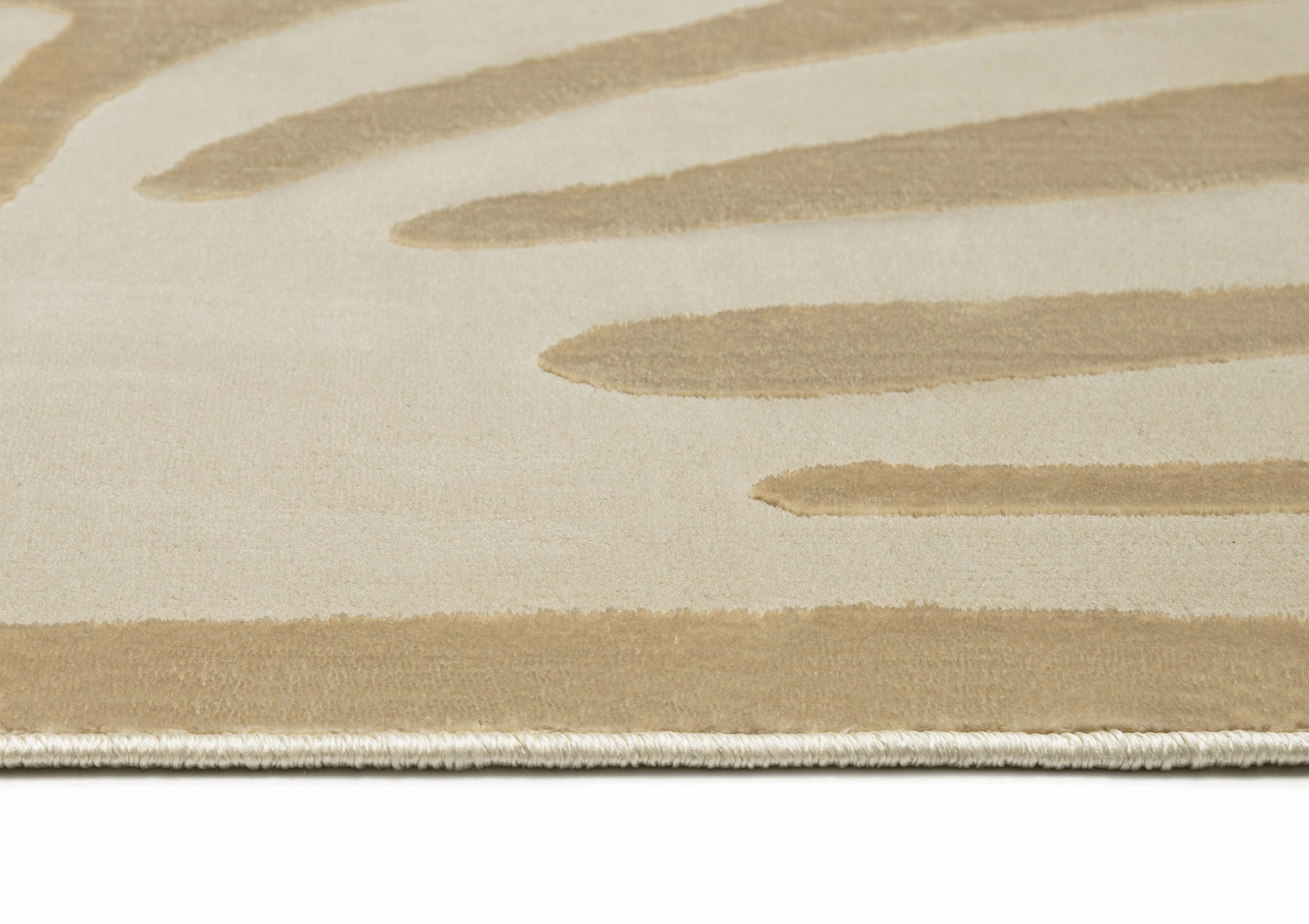 Tann Textured Abstract Neutral Washable Rug