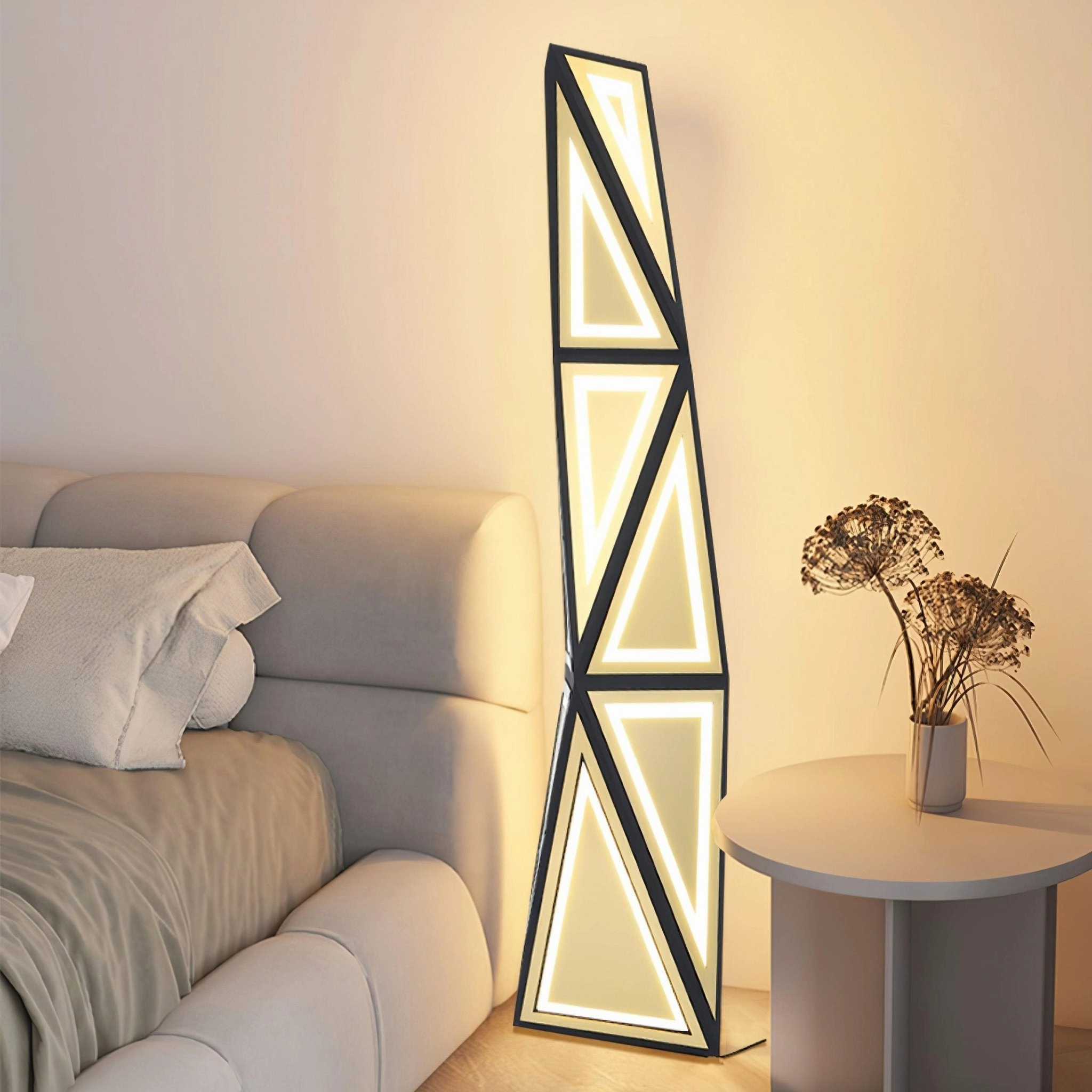 Tapered Cube Floor Lamp