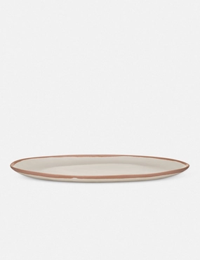 Tara Melamine Oval Platter -  -outdoor wrought iron plant stand
