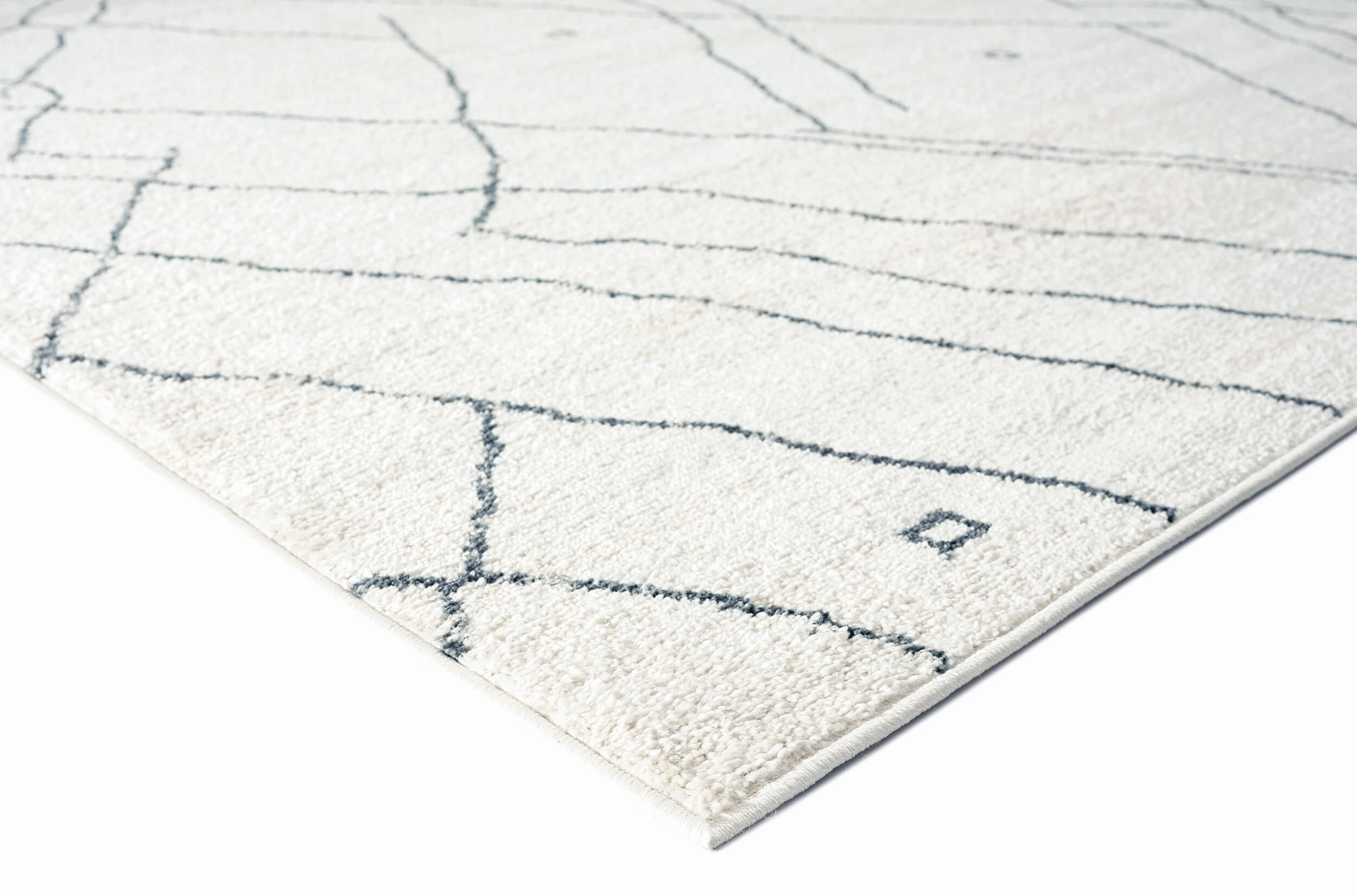 Taryn Grey and Ivory Abstract Tribal Rug *NO RETURNS UNLESS FAULTY