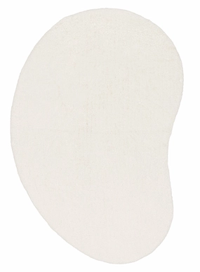 Tasha Modern Cream Cotton Washable Rugmodern color block patchwork rug
