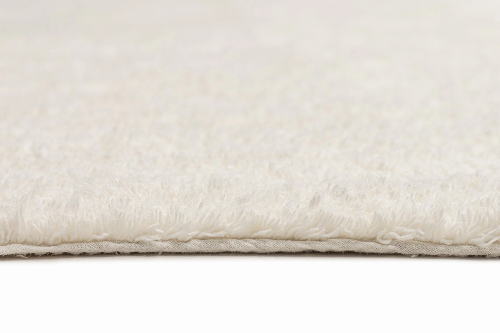Tasha Modern Cream Cotton Washable Rug