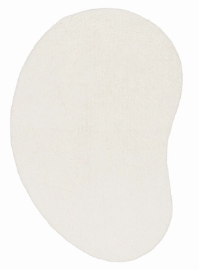 Tasha Modern Cream Cotton Washable Rugmodern color block patchwork rug