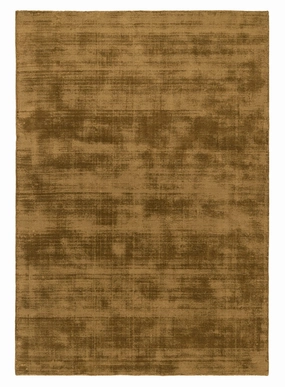 Tatum Caramel Handwoven PET Rugmodern color block patchwork rug