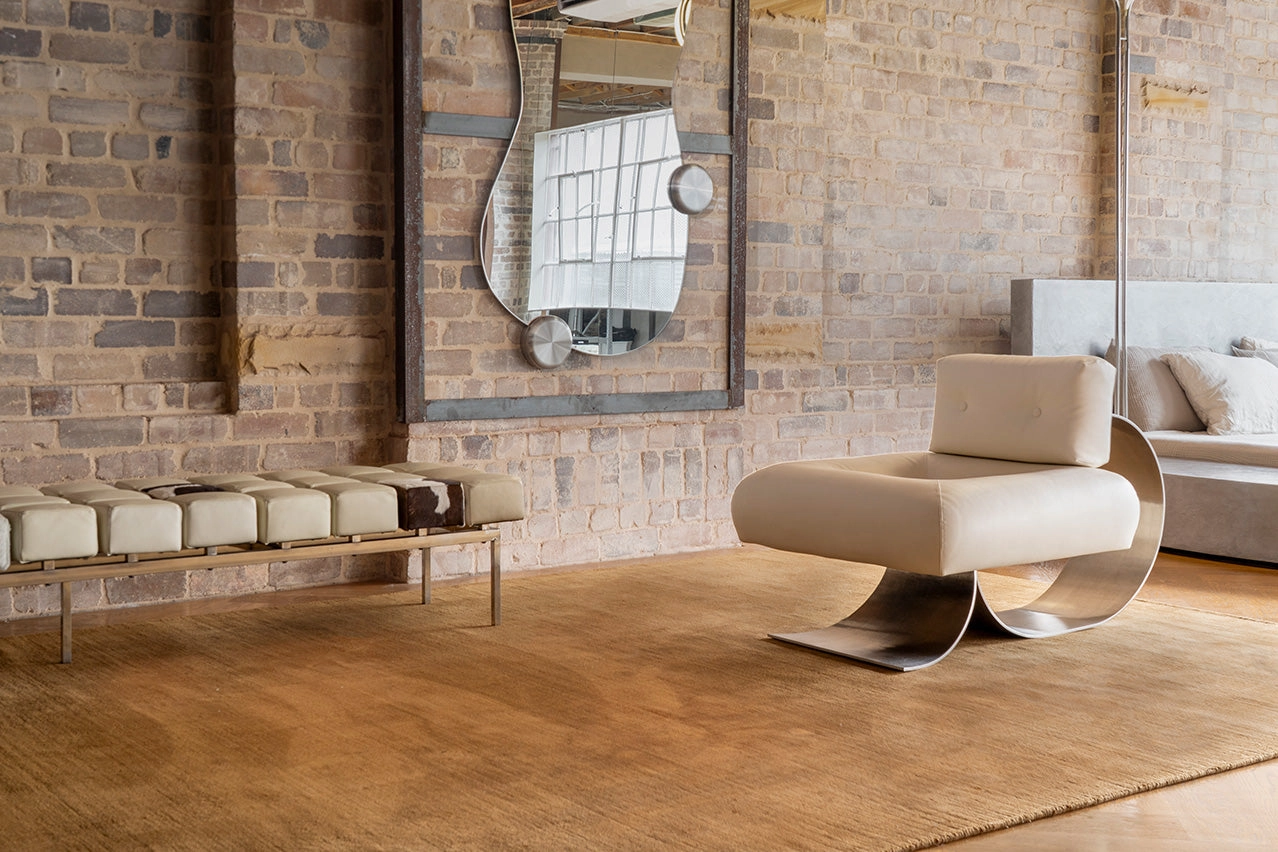 Tatum Caramel Handwoven PET Rug