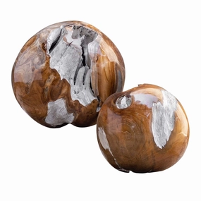 Teak Round - Smallnordic style desktop ornaments