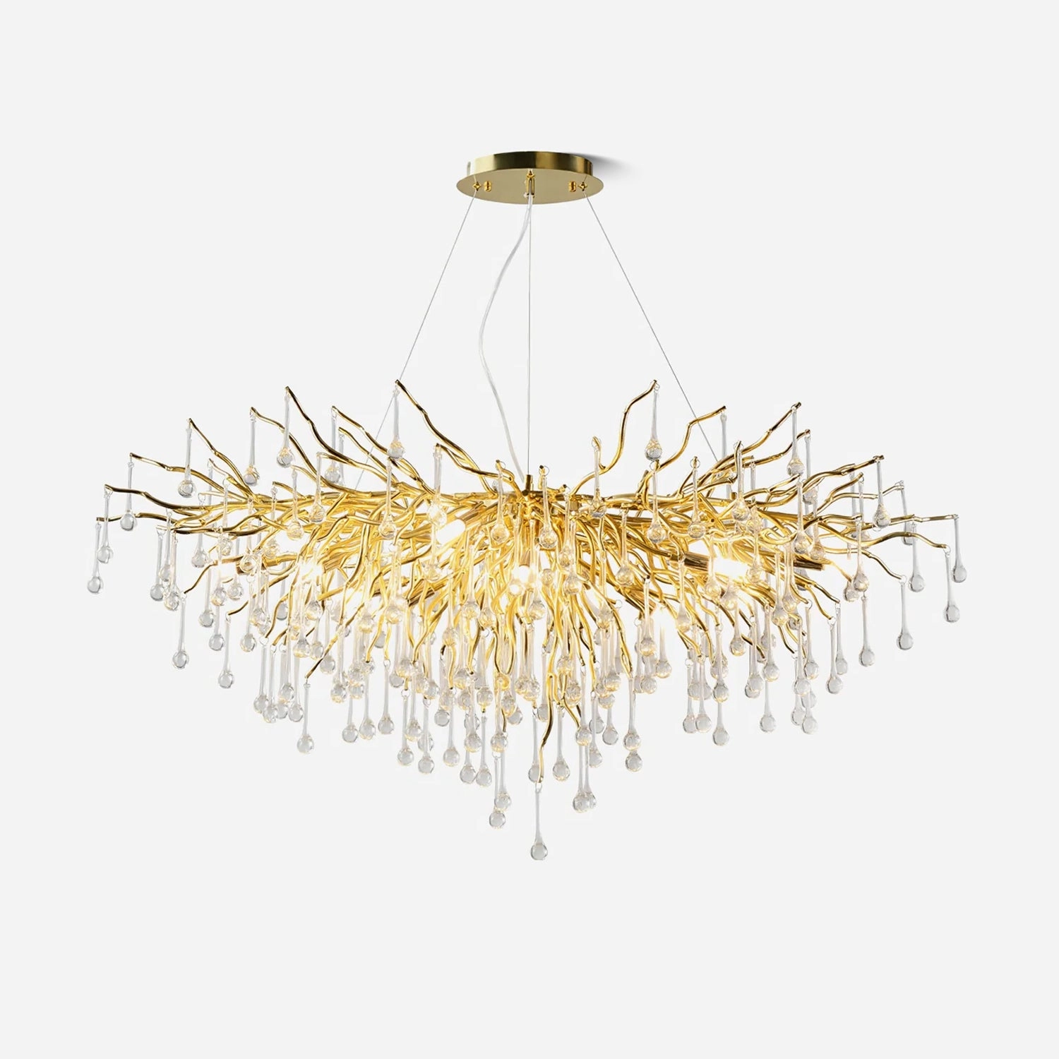 Teardrop Crystal Chandelierrustic chandelier,bedroom chandelier 