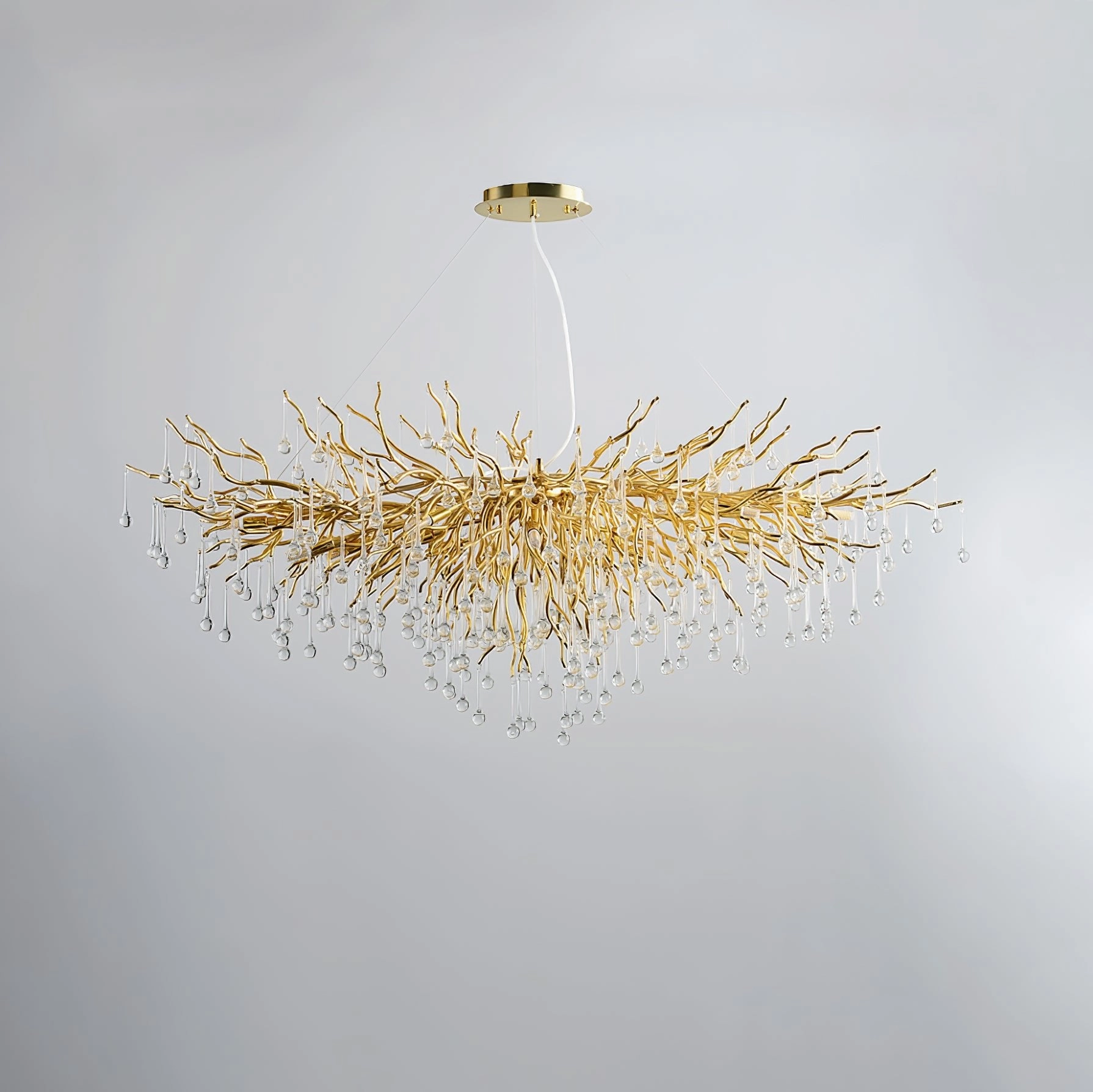 Teardrop Crystal Chandelier