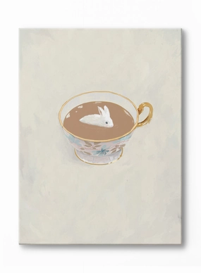 Teatime Dip, Canvasindoor decorative canvas print