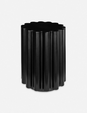 Telford Round Indoor / Outdoor Side Tableoutdoor wrought iron plant stand
