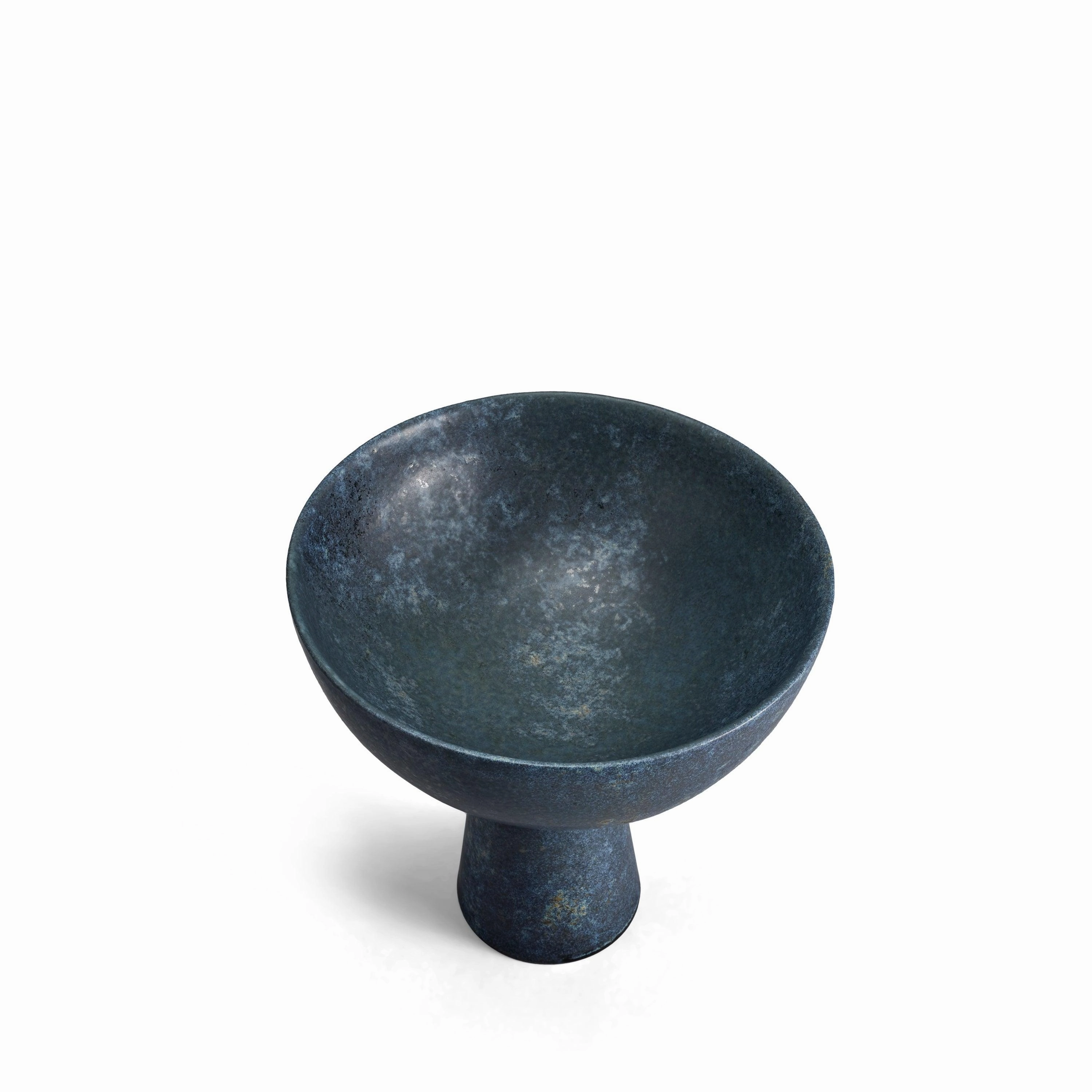 Terra Bowl on Stand - Small - Aged Iron