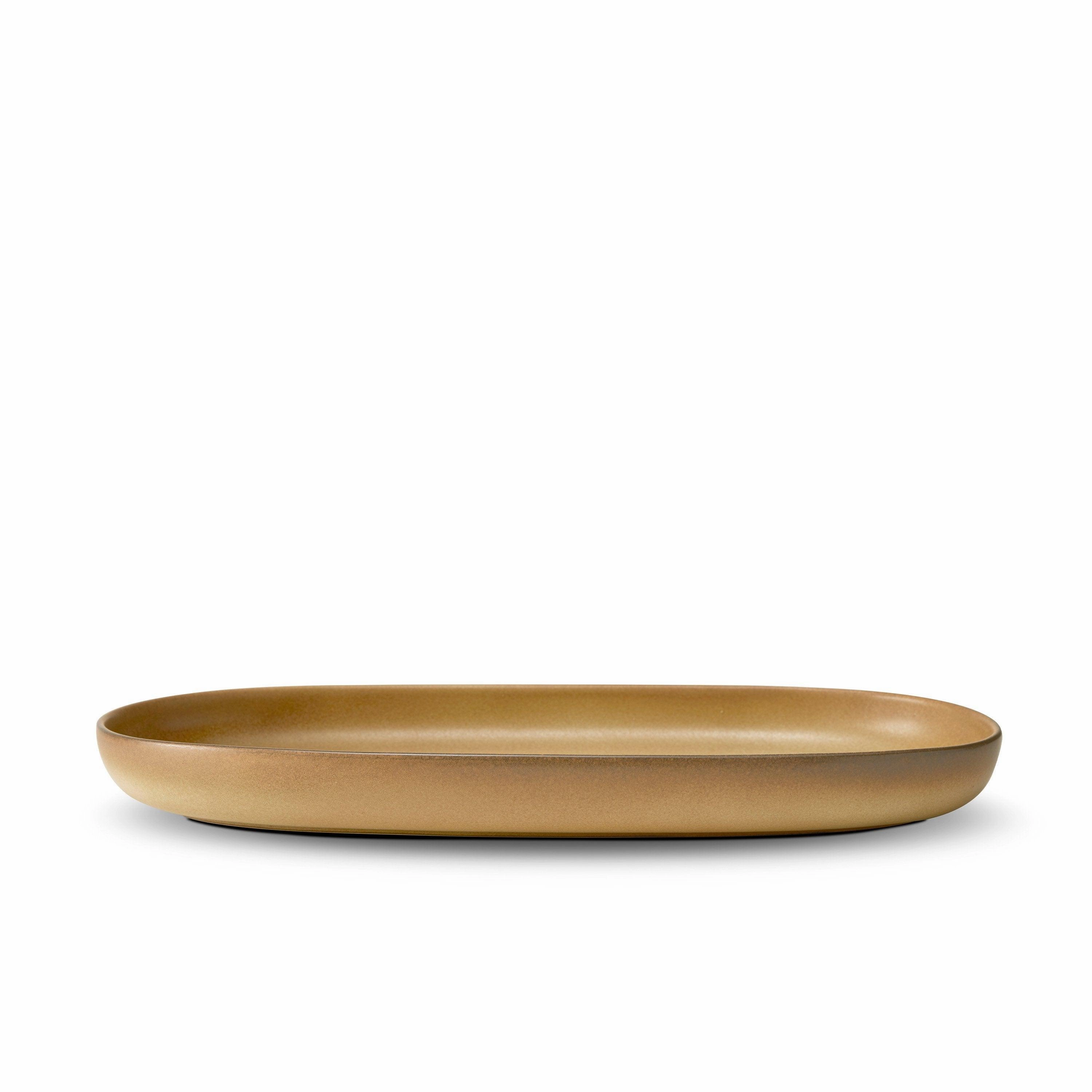 Terra Oval Platter - Leather