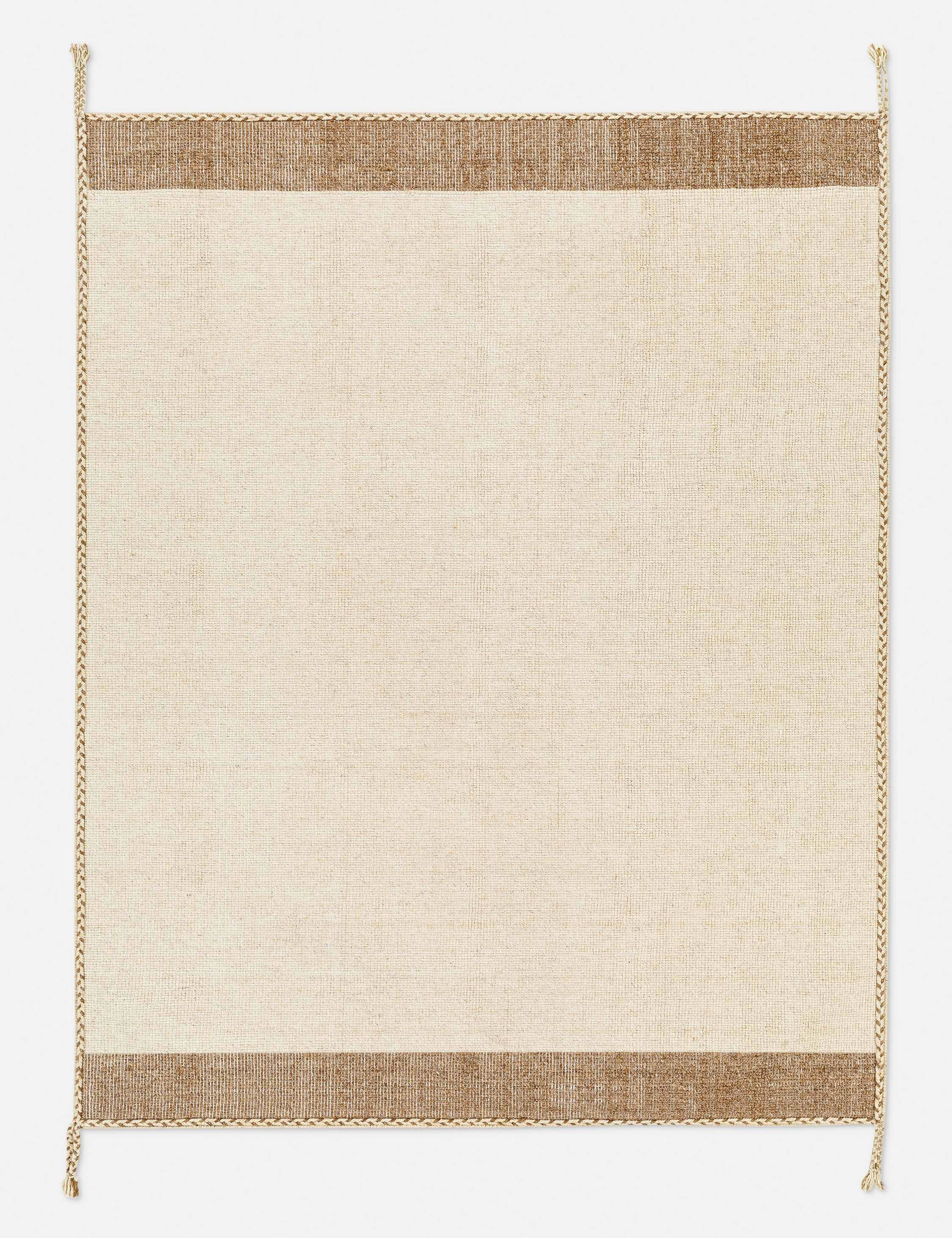 Tetty Handwoven Wool Rugmodern color block patchwork rug