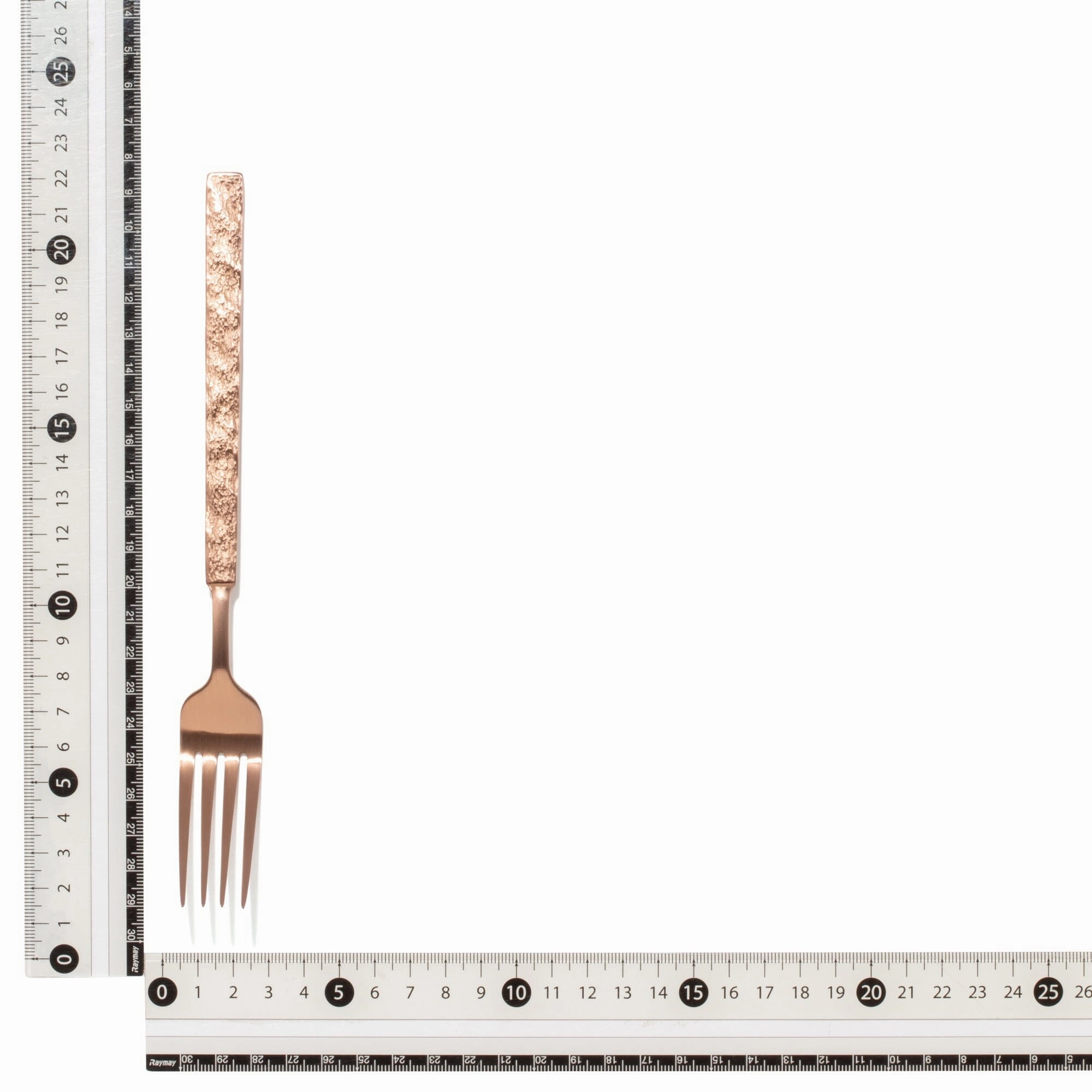 Texture Dinner Fork  Copper