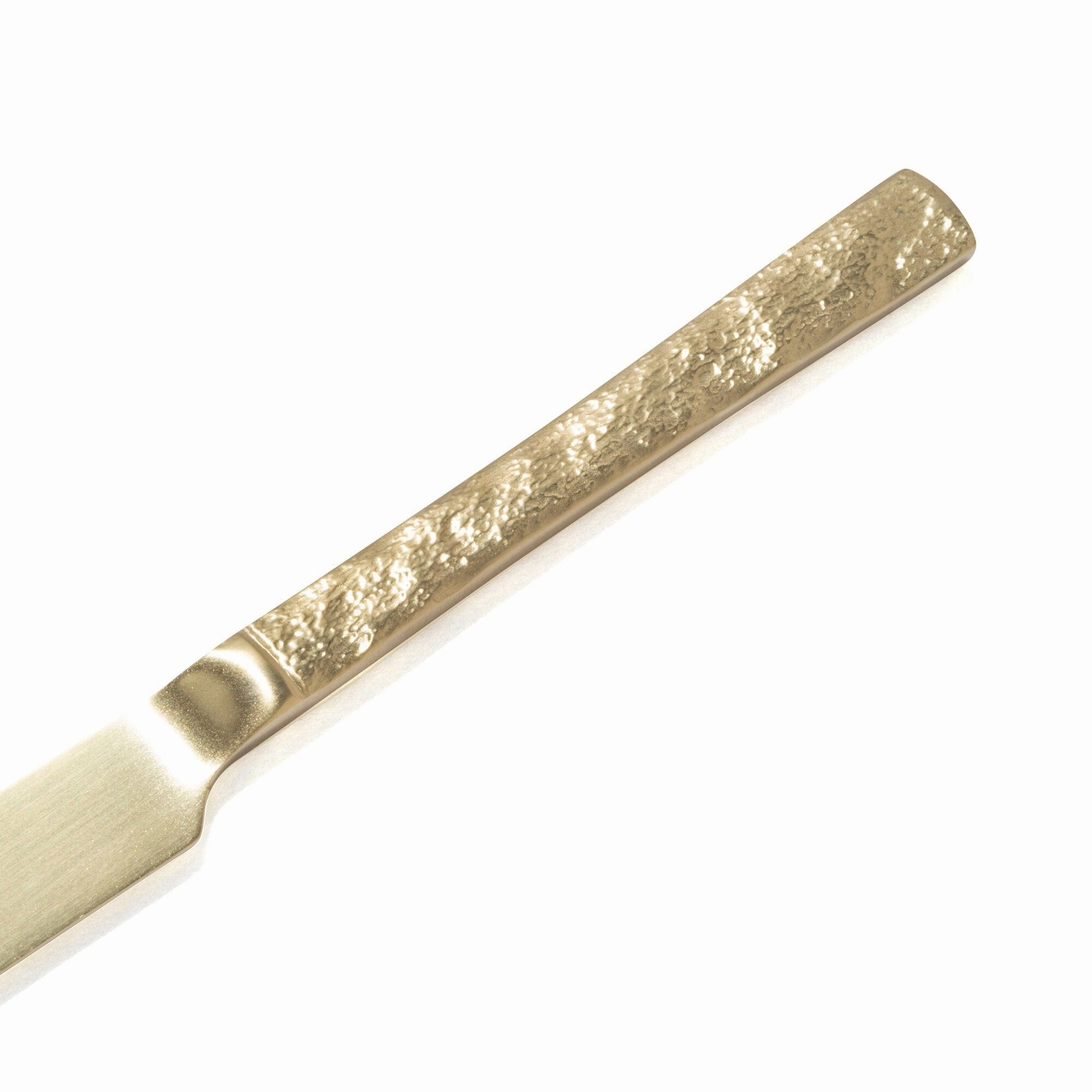 Texture Dinner Knife  Gold