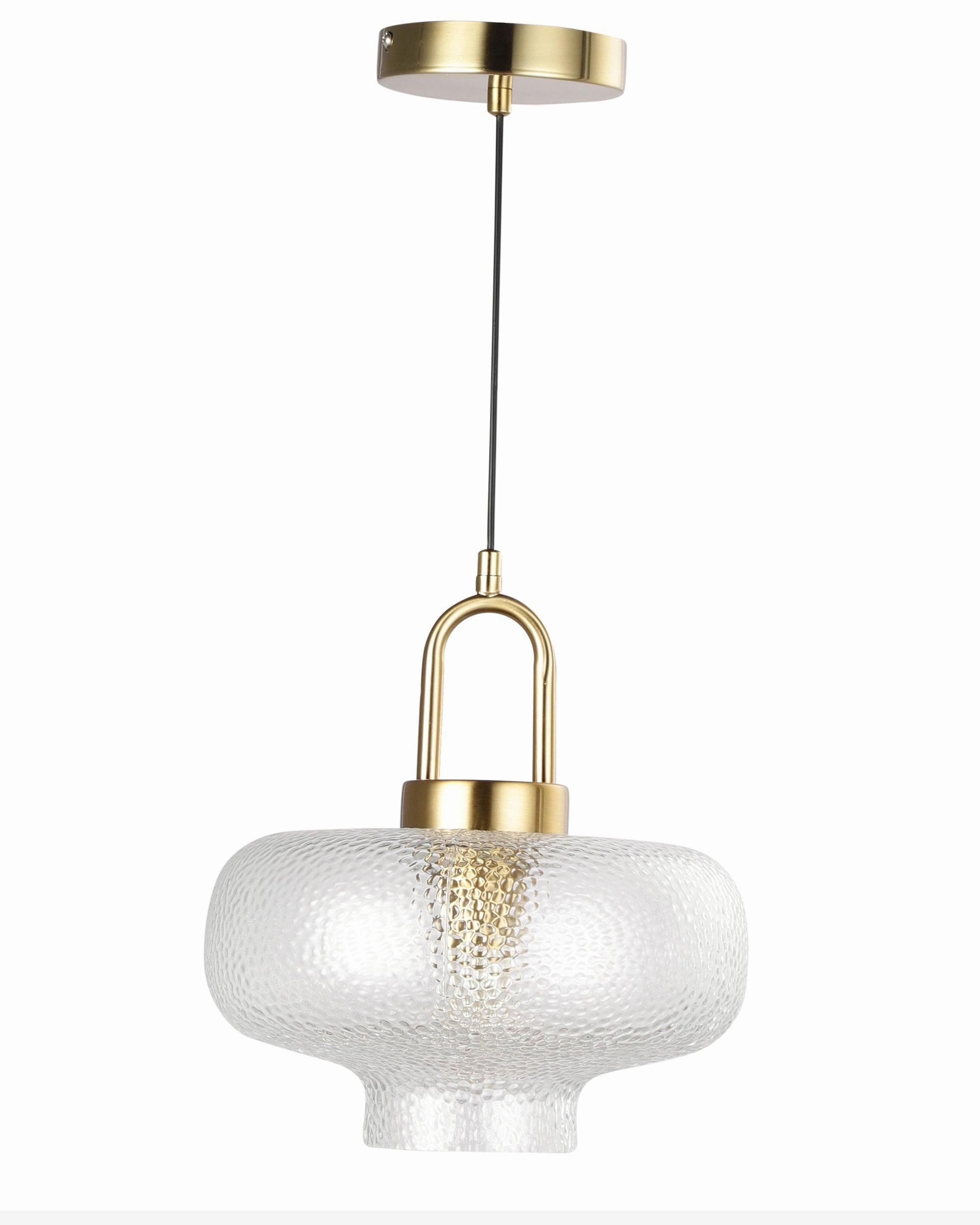 Textured Ember Pendant Light