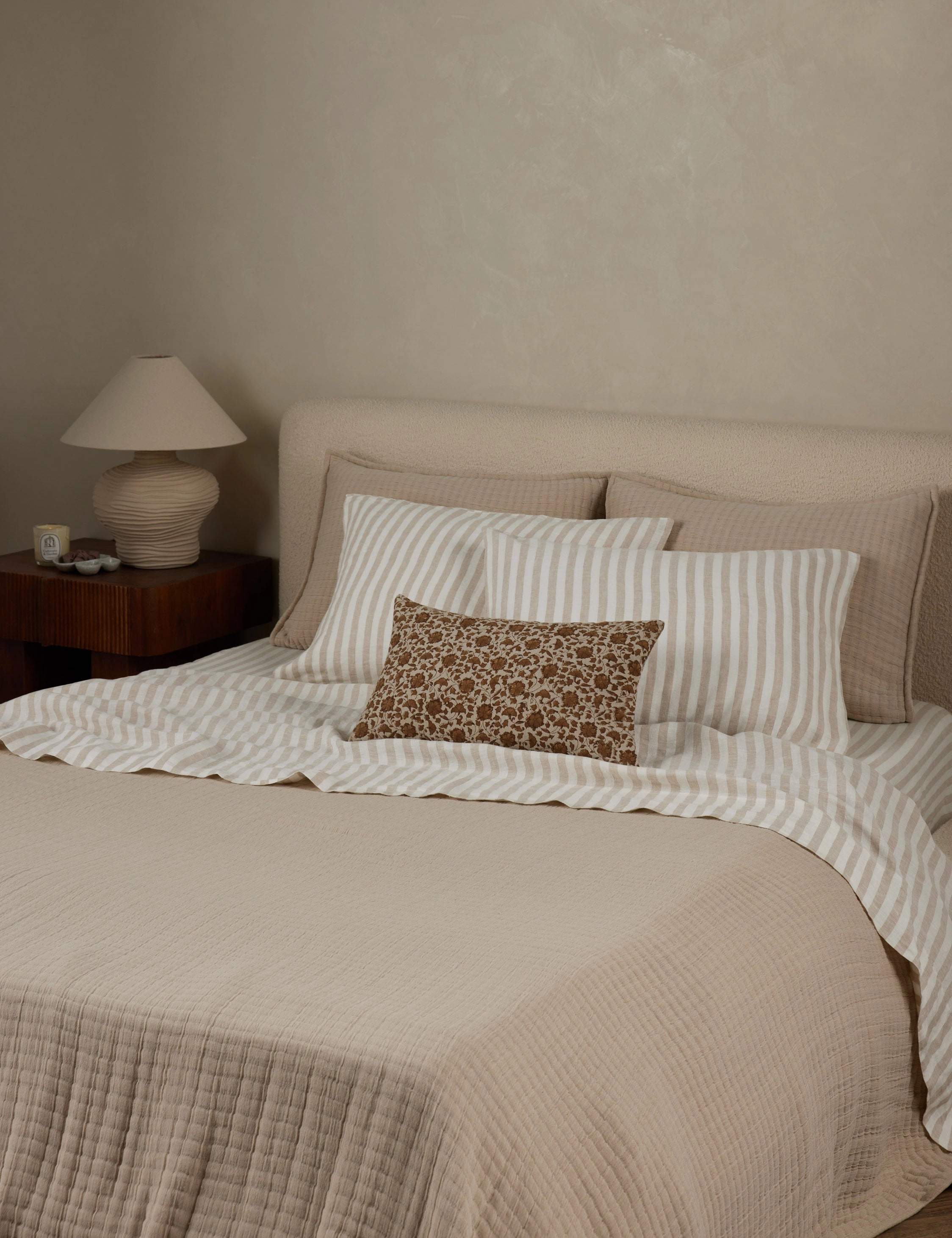 Thayer Striped European Flax Linen? Pillowcases (Set of 2)