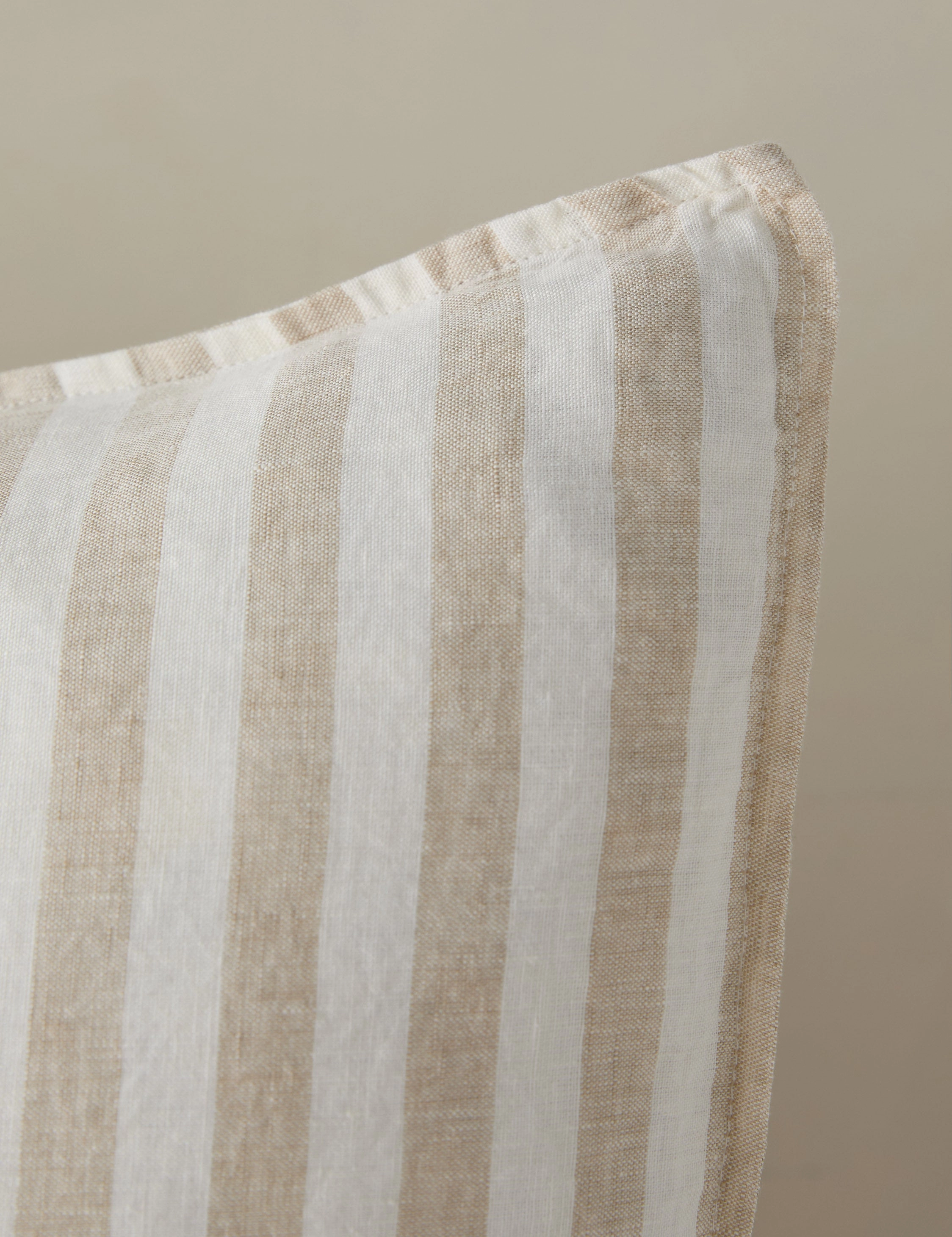 Thayer Striped European Flax Linen? Sham