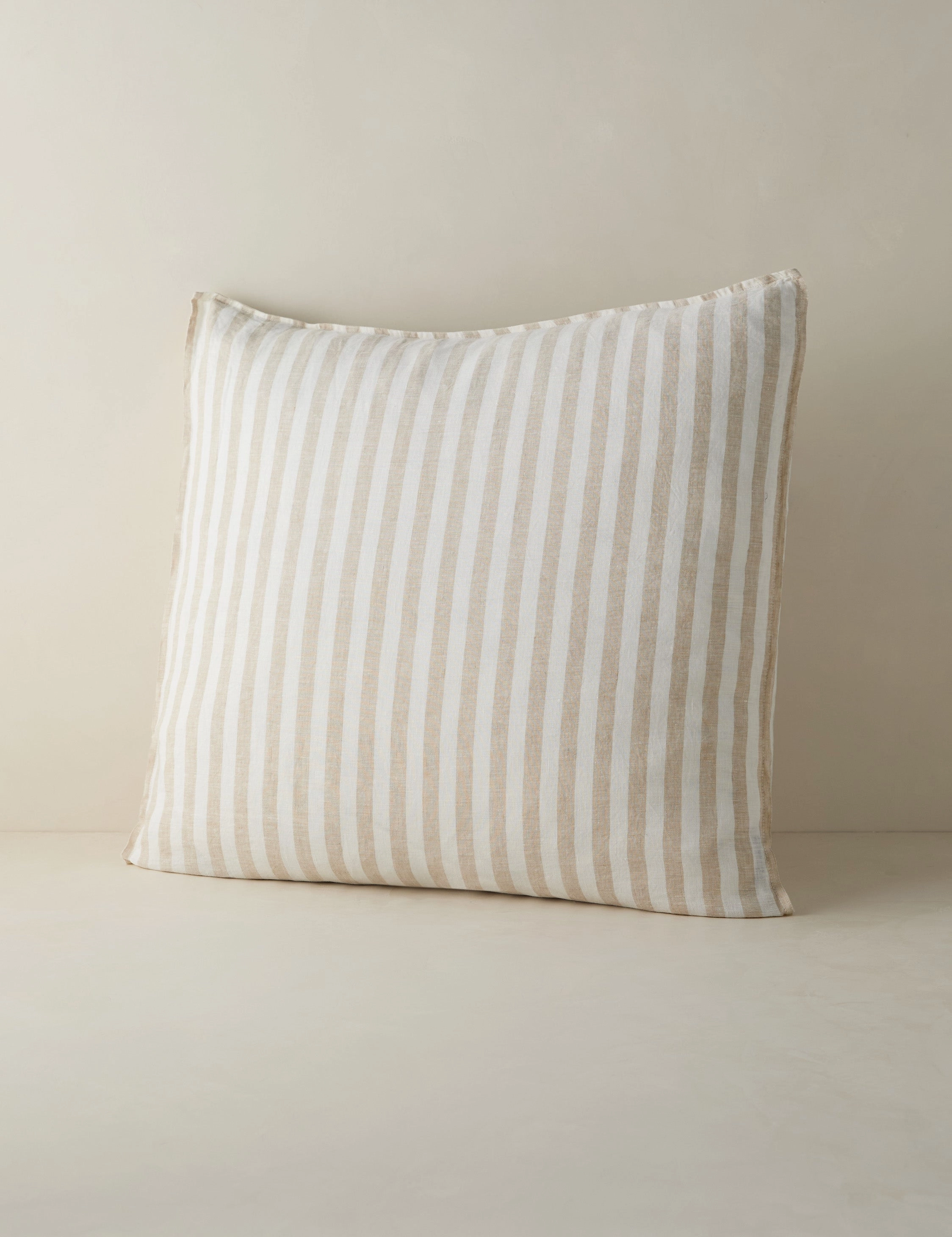Thayer Striped European Flax Linen? Sham