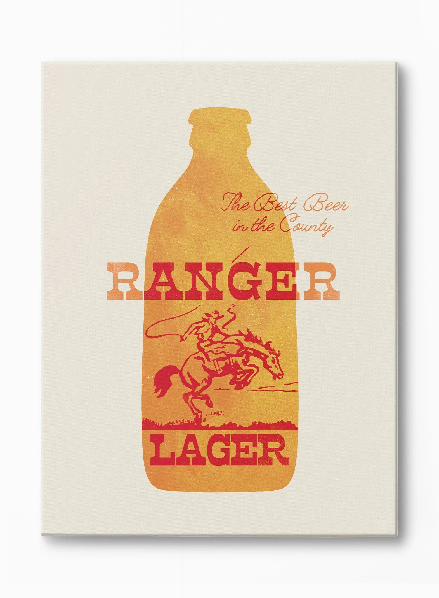 The Best Beer in the Country, Canvasindoor decorative canvas print