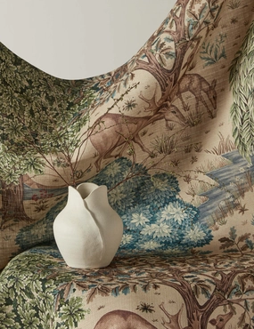 The Brook Tapestry Viscose Fabric by Morris & Co.home decor ,wall decor 