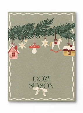 The Cozy Season, Canvasindoor decorative canvas print