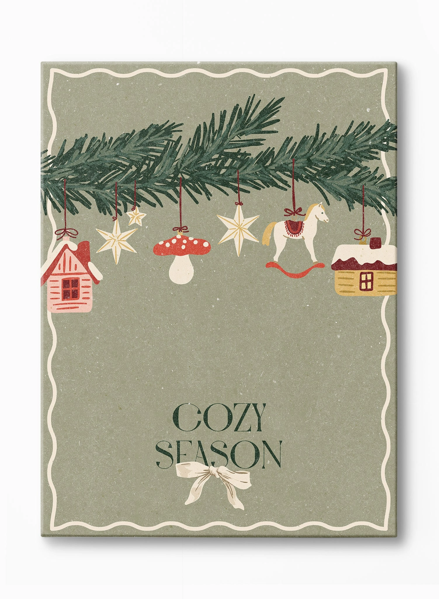 The Cozy Season, Canvasindoor decorative canvas print