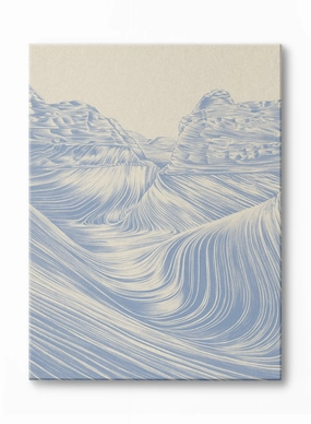 The Wave, Canvasindoor decorative canvas print