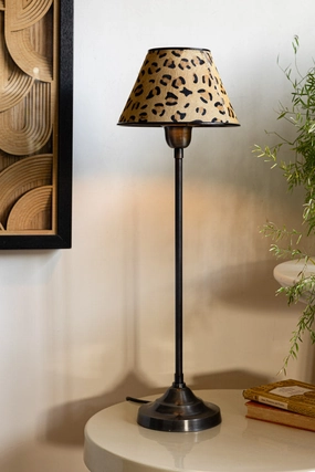 Thin Table Lamp With Leopard Shadekids table lamp,modern table lamp