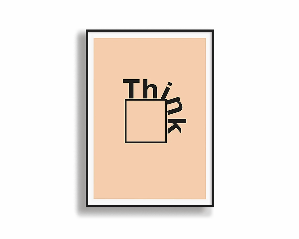 Think Outside The Box 3nordic style wall decor
