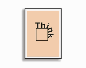 Think Outside The Box 3nordic style wall decor