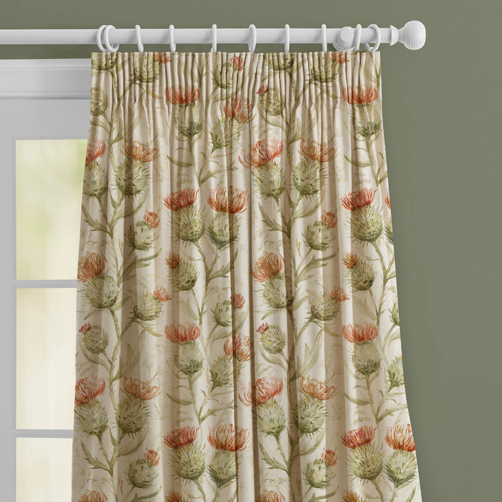Thistle Glen Printed Made to Measure Curtains Autumn