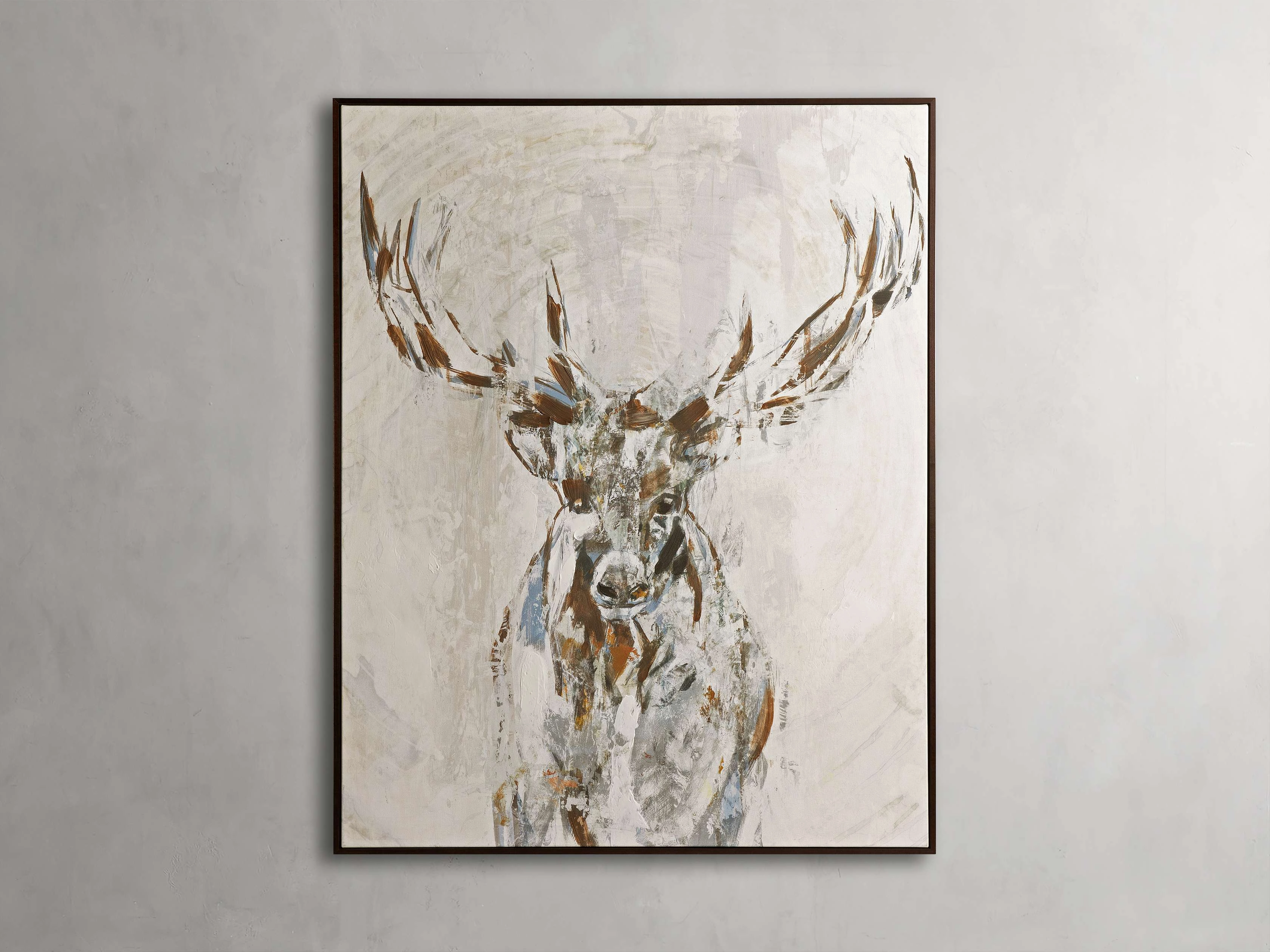 Through the Blizzard Framed Printnordic style wall decor