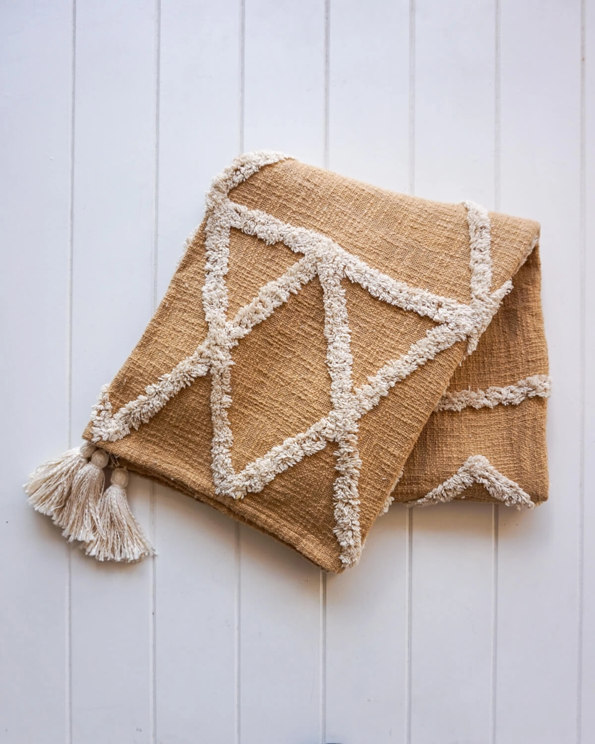 Throw Blanket - Arcadia - Butterscotch - 125x150