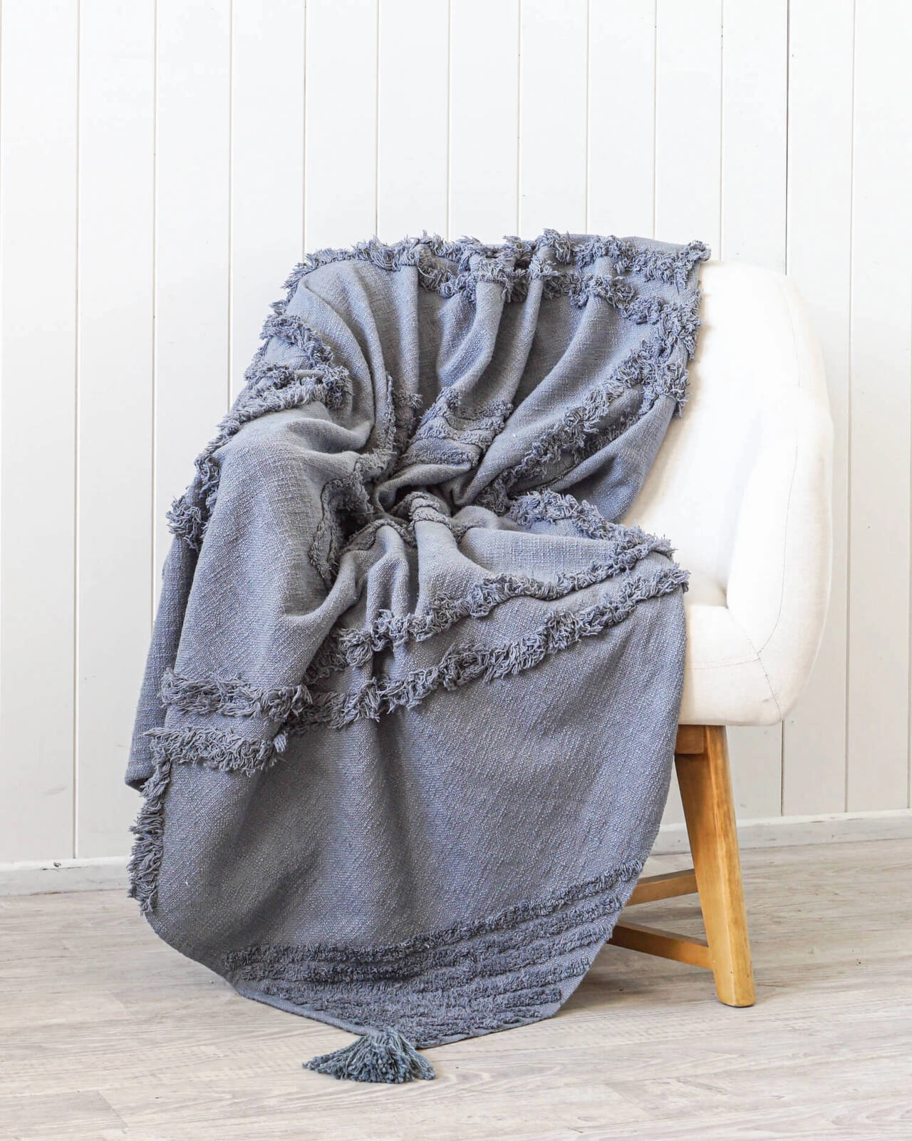 Throw Blanket - Burleigh- Charcoal - 125x150