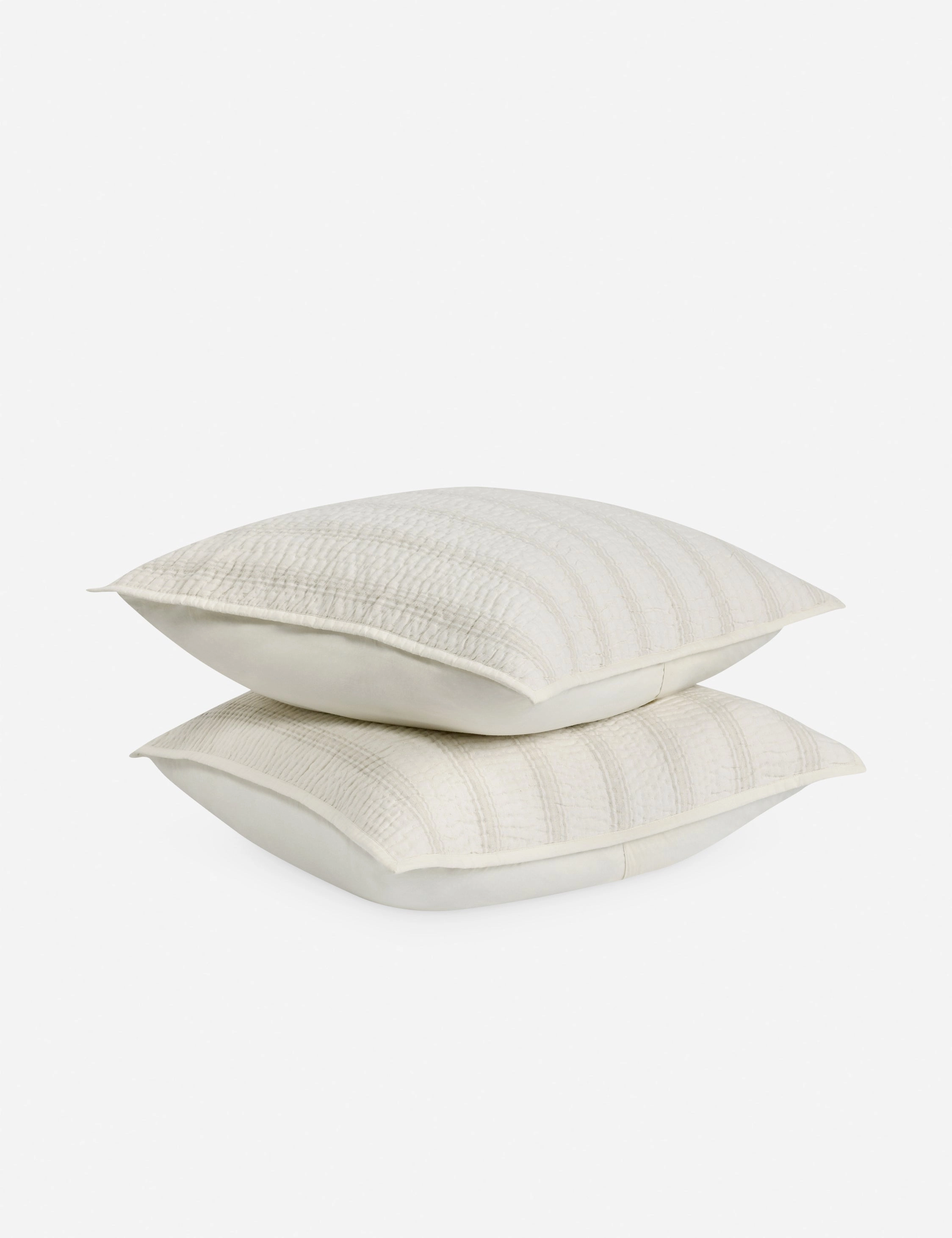 Tiah Linen-Blend Sham