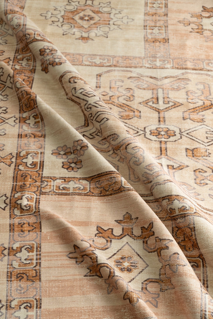 Tiana Brown and Beige Tribal Picnic Rug