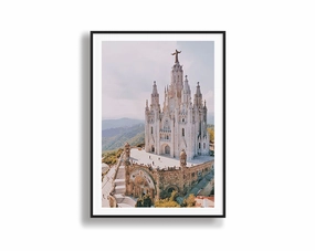 Tibidabo Amusement Park, Spainmodern abstract painting decor