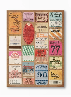 Ticket to Glide, Canvasindoor decorative canvas print