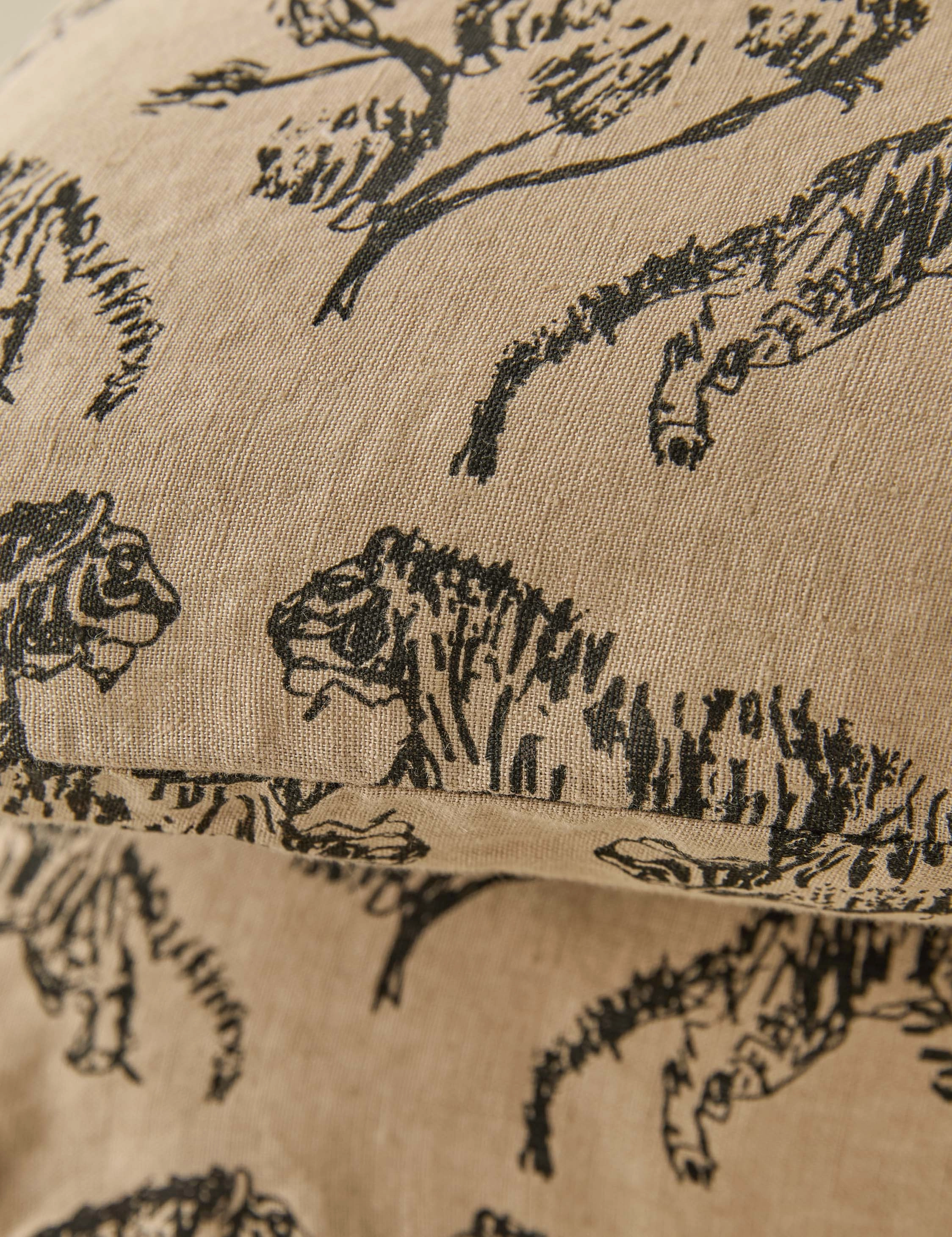 Tiger Hemp Pillowcase (Set of 2) by Sarah Sherman Samuel