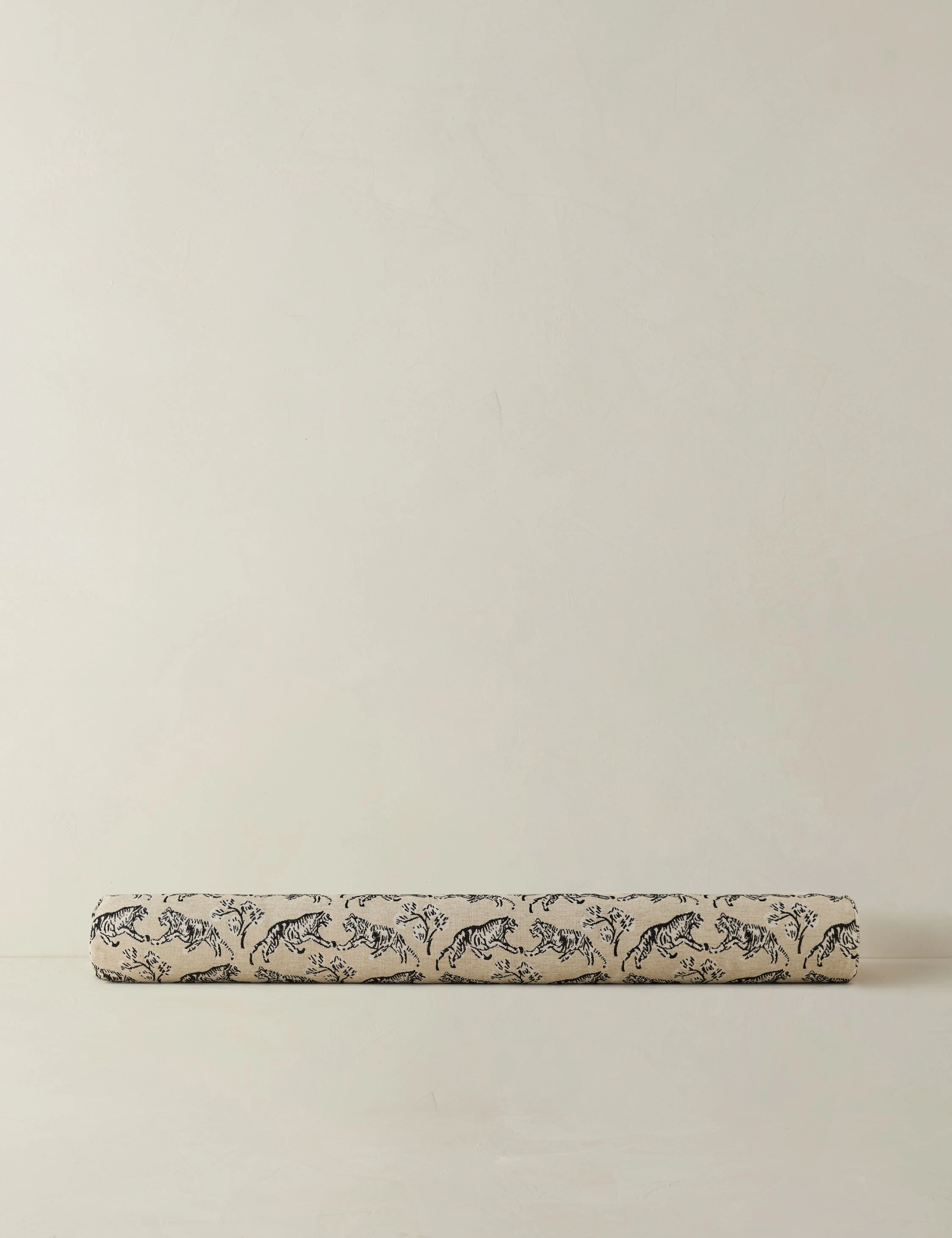 Tiger Jacquard Long Bolster Pillow by Sarah Sherman Samuel