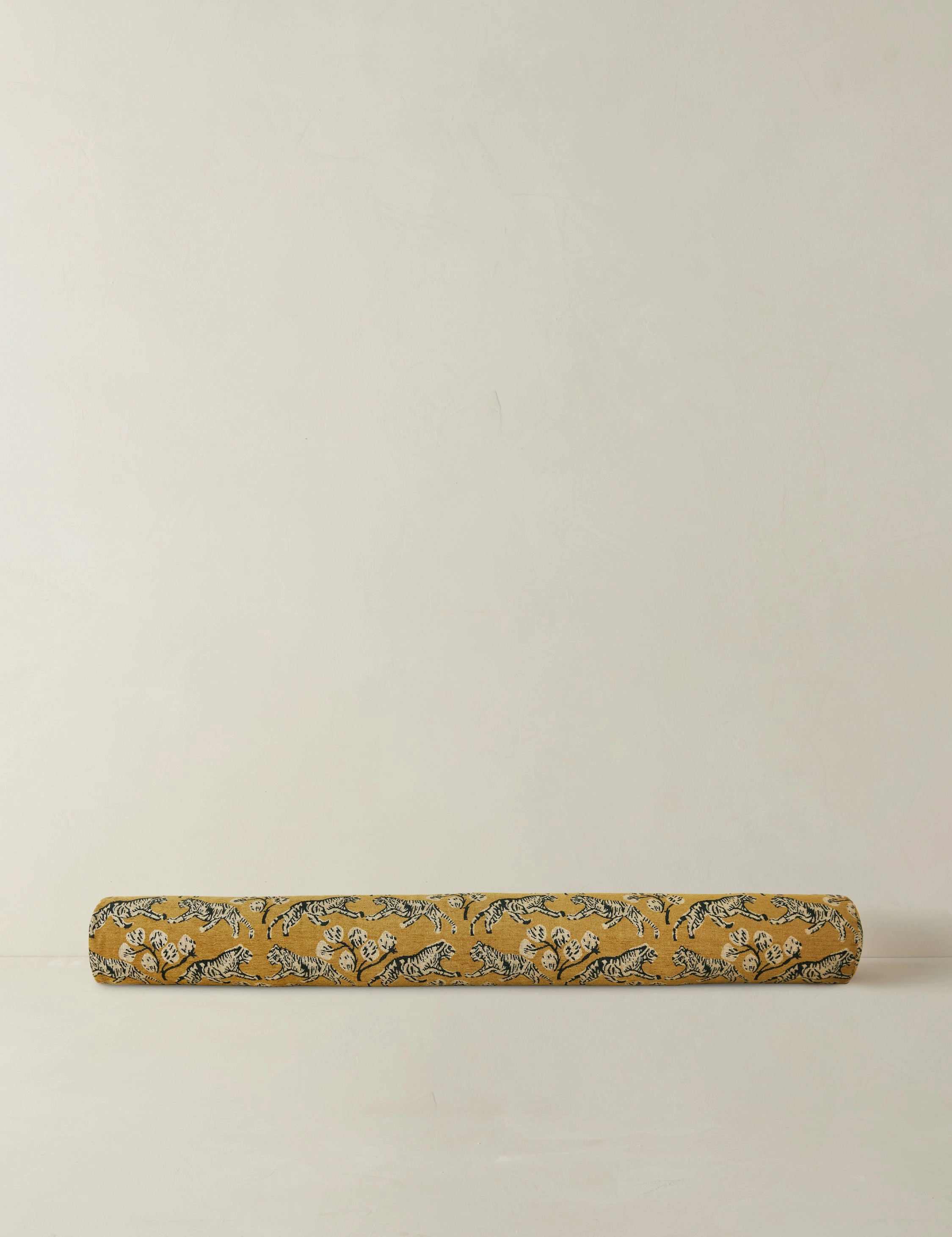 Tiger Jacquard Long Bolster Pillow by Sarah Sherman Samuelbedding sets ,throw blankets 