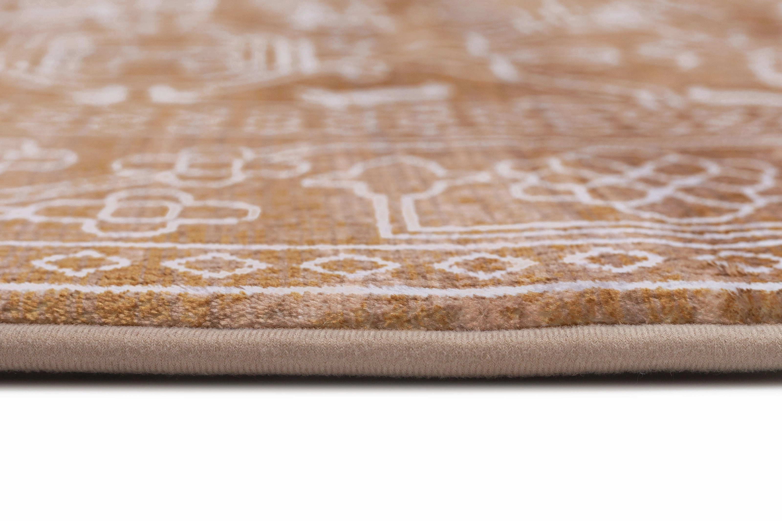 Tiki Brown Mustard Plush Rollie Pollie Round Playmat
